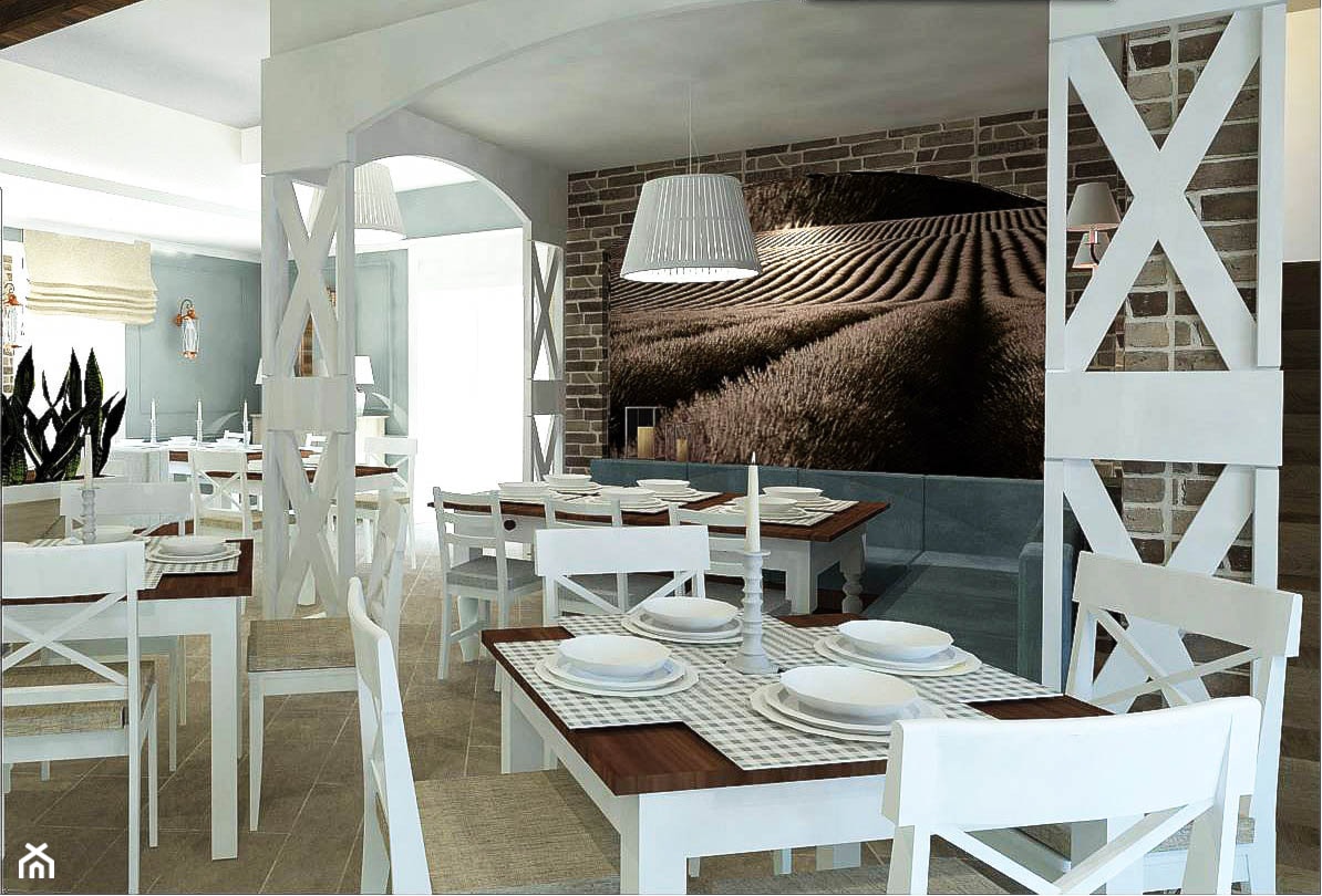 Sala restauracyjna-loża - zdjęcie od InteriorIdea - Homebook
