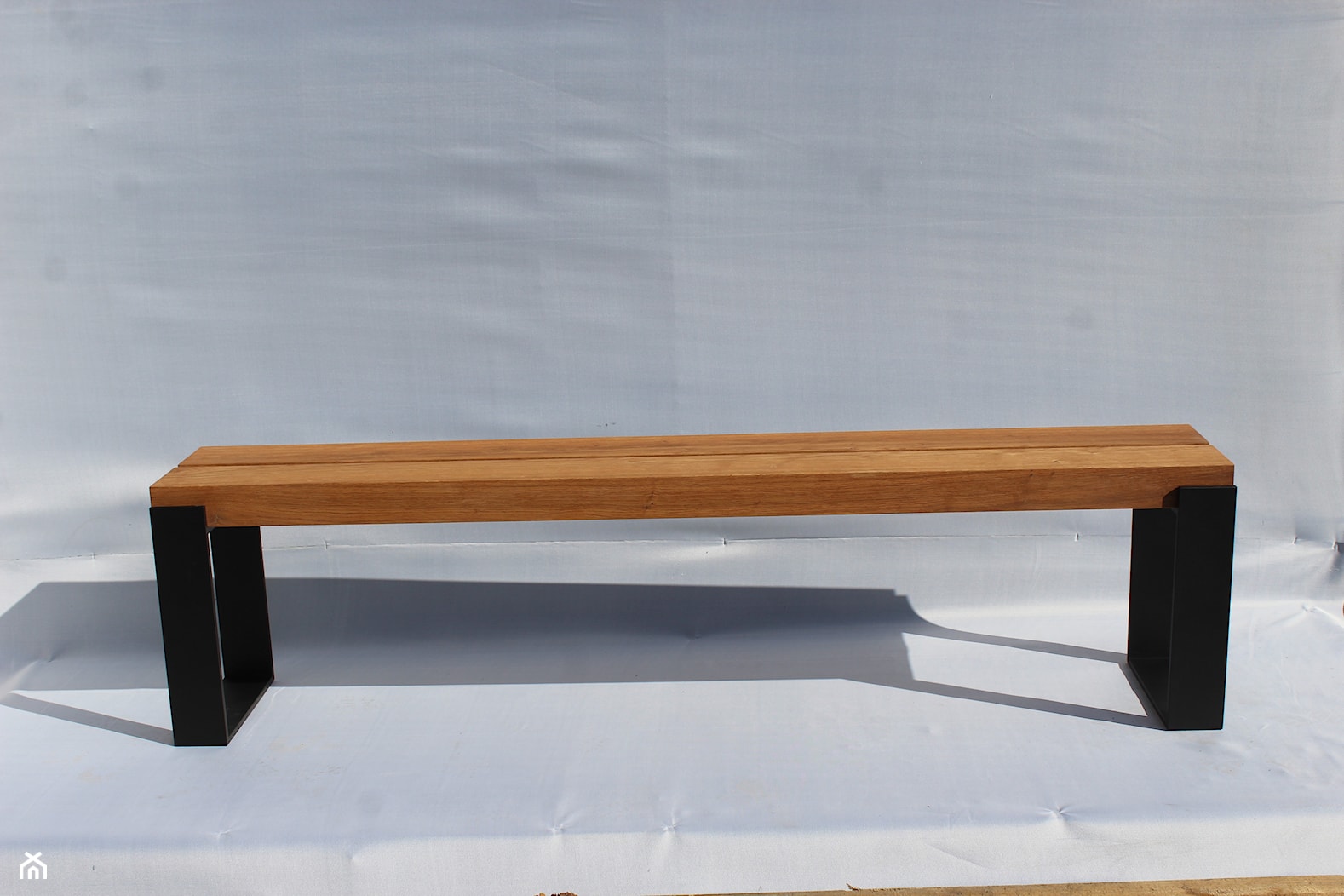 ławka dębowa do stołu - zdjęcie od agmen - Homebook