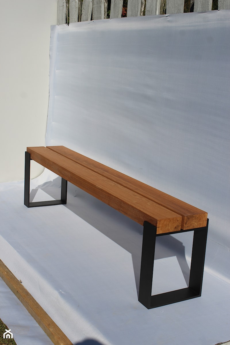 ławka dębowa do stołu - zdjęcie od agmen