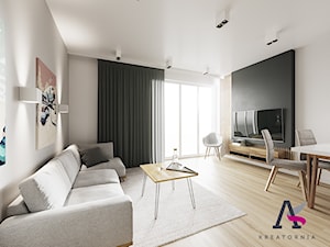Mieszkanie w stylu nowoczesnym - Salon, styl nowoczesny - zdjęcie od ARCHIKREATORNIA