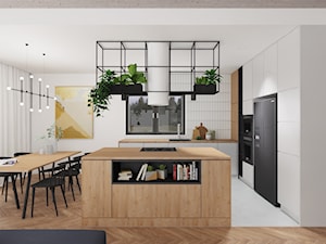 Kuchnia w stylu loft - zdjęcie od archiPAGO Architektura i wnętrza