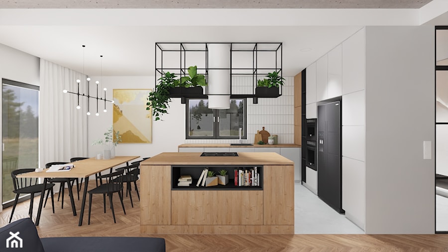 Kuchnia w stylu loft - zdjęcie od archiPAGO Architektura i wnętrza