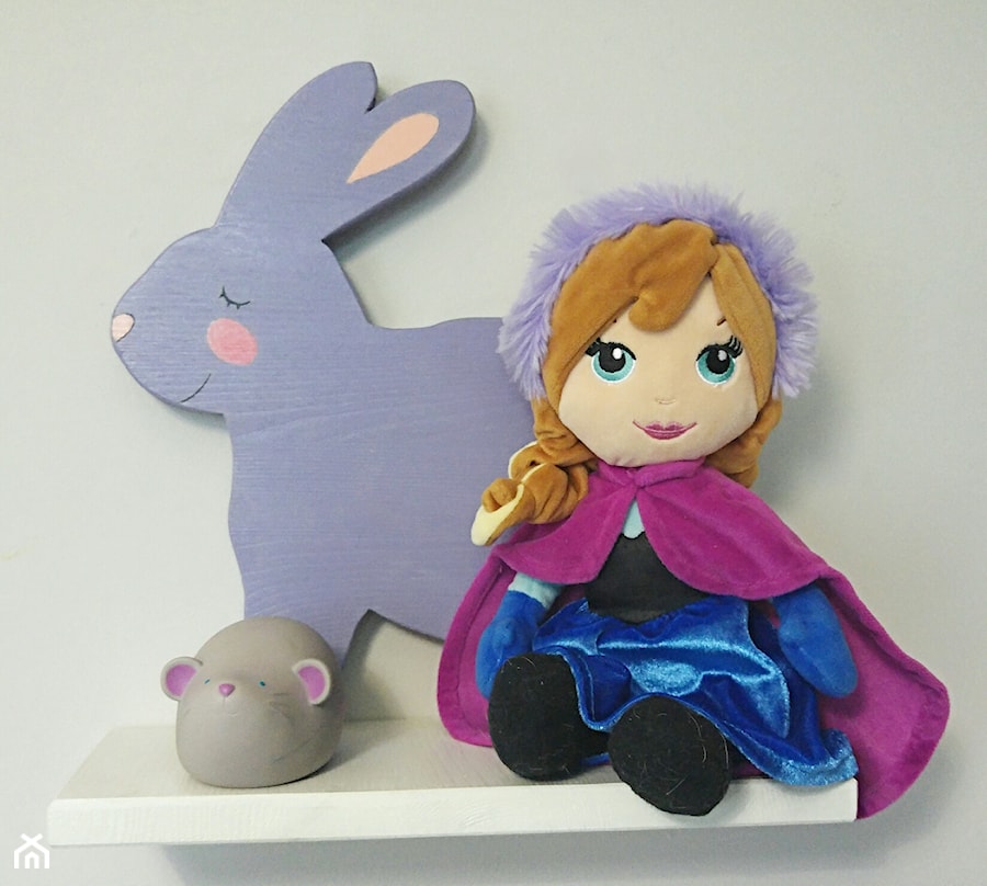 Półka - królik fioletowy - zdjęcie od Pinia Kolada