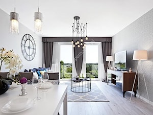 Mieszkanie Gardenia - Salon, styl nowoczesny - zdjęcie od Piotr Bajuś