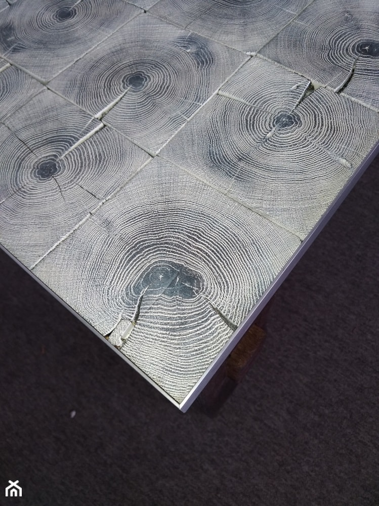 Blat stolika z kolekcji " Rdzeń Drewna " - zdjęcie od Pracownia mebli unikatowych - Homebook
