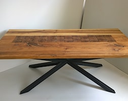 stół drewniany wykonany ręcznie - zdjęcie od Pracownia mebli unikatowych - Homebook