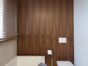 Realizacje - Mała łazienka z oknem, styl nowoczesny - zdjęcie od HOSTA MEBLE