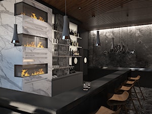 Restauracja Hotelowa - Wnętrza publiczne, styl nowoczesny - zdjęcie od IN Interior Design