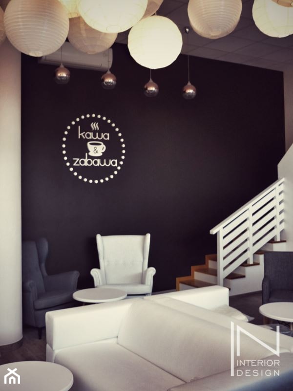 Kawiarnia Kawa i Zabawa - Wnętrza publiczne, styl minimalistyczny - zdjęcie od IN Interior Design