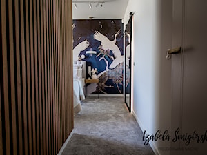 Dom w Kiekrzu - Sypialnia, styl nowoczesny - zdjęcie od Izabela Śmigórska - projektowanie wnętrz