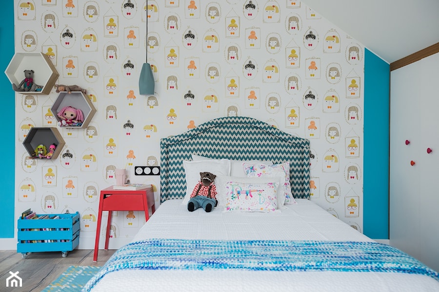Blue - Pokój dziecka, styl nowoczesny - zdjęcie od Izabela Śmigórska - projektowanie wnętrz