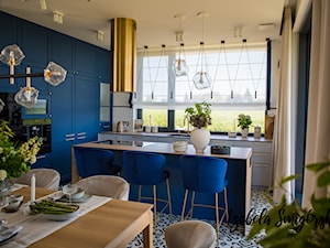 Dom w Kiekrzu - Kuchnia, styl nowoczesny - zdjęcie od Izabela Śmigórska - projektowanie wnętrz