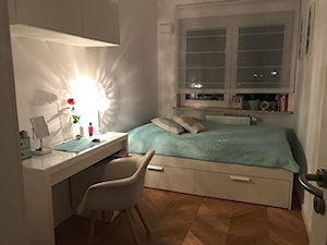 Sypialnia w stylu skandynawskim. - zdjęcie od anniep2