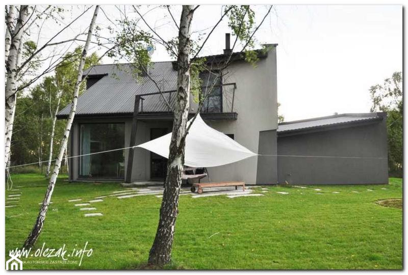 dom jednorodzinny w Prażmowie - Nowoczesne domy, styl nowoczesny - zdjęcie od Architekt Maciej Olczak