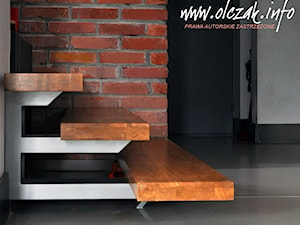 schody drewniane - zdjęcie od Architekt Maciej Olczak