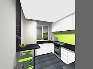 Mieszkanie Kawalera - Kuchnia, styl nowoczesny - zdjęcie od EMEN STUDIO