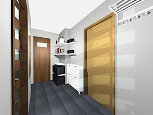 Mieszkanie Kawalera - Hol / przedpokój, styl minimalistyczny - zdjęcie od EMEN STUDIO