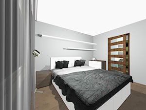 Mieszkanie Kawalera - Sypialnia, styl nowoczesny - zdjęcie od EMEN STUDIO