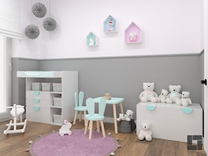 Pastelowy pokój dla dziewczynki - zdjęcie od TATAMI STUDIO