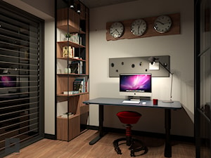 Domowe biuro w stylu industrialnym - zdjęcie od TATAMI STUDIO