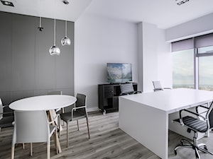 POWIERZCHNIA BIUROWA W CENTRUM MIASTA - Duże białe biuro, styl nowoczesny - zdjęcie od VIVINO Studio