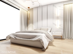 WARSZAWA RADOŚĆ - Sypialnia, styl nowoczesny - zdjęcie od INVENTIVE studio