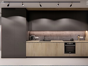 WARSZAWA 50m2 - Kuchnia, styl nowoczesny - zdjęcie od INVENTIVE studio