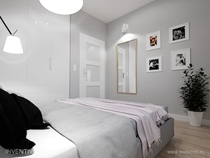 WARSZAWA MURANÓW - Średnia szara sypialnia, styl tradycyjny - zdjęcie od INVENTIVE studio