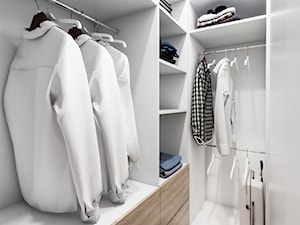 Żoli Żoli - Mała zamknięta garderoba oddzielne pomieszczenie, styl minimalistyczny - zdjęcie od INVENTIVE studio
