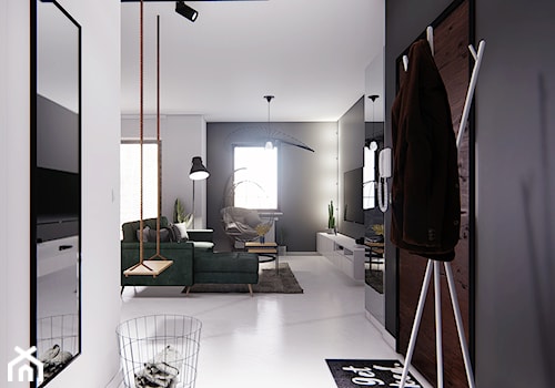 GDYNIA - Hol / przedpokój, styl minimalistyczny - zdjęcie od INVENTIVE studio