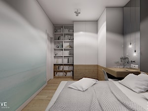 WARSZAWA WOLA 2 - Sypialnia, styl nowoczesny - zdjęcie od INVENTIVE studio