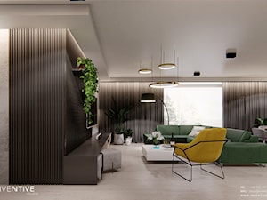 LESZNOWOLA - Salon, styl nowoczesny - zdjęcie od INVENTIVE studio