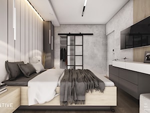 KRAKÓW - Sypialnia, styl nowoczesny - zdjęcie od INVENTIVE studio