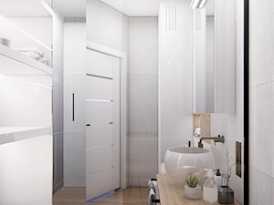 ŁAZIENKA - Mała łazienka, styl nowoczesny - zdjęcie od INVENTIVE studio