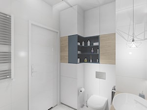 DELIKATNIE - Średnia łazienka, styl minimalistyczny - zdjęcie od INVENTIVE studio