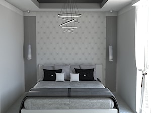 Wnętrze w bieli - Sypialnia, styl nowoczesny - zdjęcie od Creartive Studio