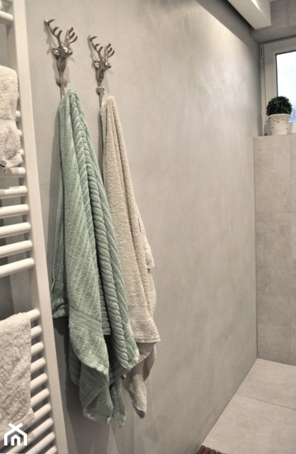 Ściana z mikrocementu Fit Cemento Light Grey - zdjęcie od Mikrocement dekoracyjny FIT CEMENTO