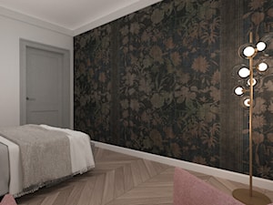 MIESZKANIE W GLIWICACH - Średnia szara sypialnia, styl nowoczesny - zdjęcie od MANUKA pracownia projektowa
