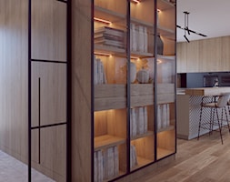 Projekt domu jednorodzinnego w Bielsku-Białej - Kuchnia, styl nowoczesny - zdjęcie od MANUKA pracownia projektowa - Homebook