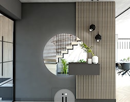 Dom jednorodzinny w Kozach - Hol / przedpokój, styl nowoczesny - zdjęcie od IJ Studio - Homebook