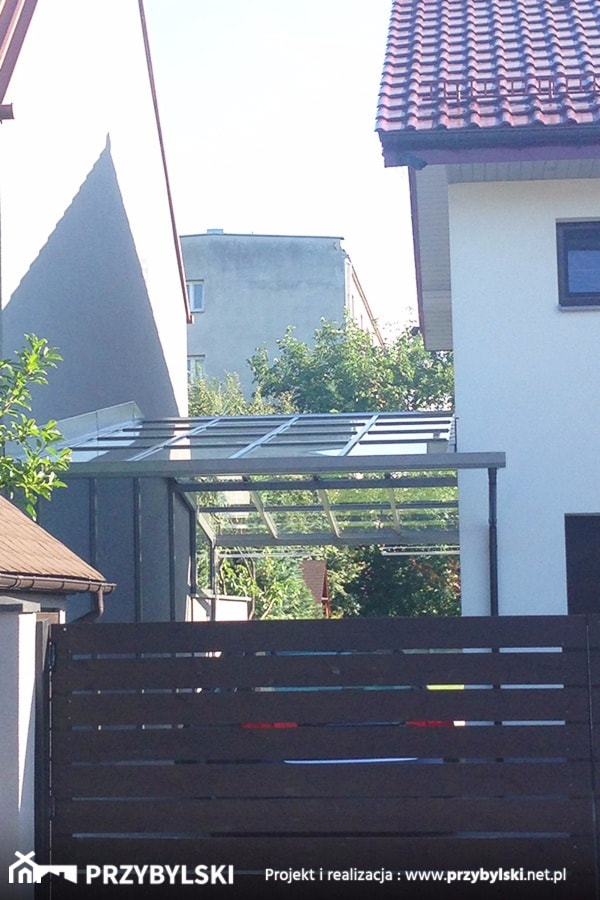 Pergola aluminiowo-szklana - zdjęcie od Przybylski Ogrody Zimowe & Konstrukcje aluminiowo-szklane