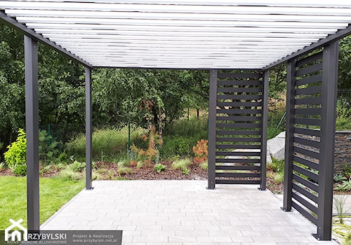 Pergola aluminiowa sunbreaker - zdjęcie od Przybylski Ogrody Zimowe & Konstrukcje aluminiowo-szklane