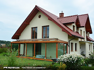Szklana zabudowa tarasu - zdjęcie od Przybylski Ogrody Zimowe & Konstrukcje aluminiowo-szklane