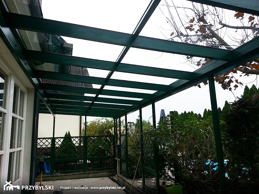 Zadaszenie tarasu - zdjęcie od Przybylski Ogrody Zimowe & Konstrukcje aluminiowo-szklane
