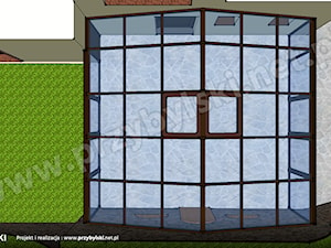 Projekt ogrodu zimowego - zdjęcie od Przybylski Ogrody Zimowe & Konstrukcje aluminiowo-szklane