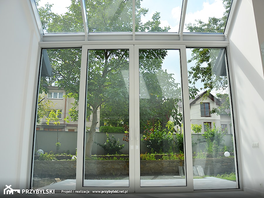 Okno kolankowe w Krakowie - zdjęcie od Przybylski Ogrody Zimowe & Konstrukcje aluminiowo-szklane