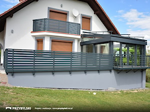 Nowy salon dla domowników na tarasie - zdjęcie od Przybylski Ogrody Zimowe & Konstrukcje aluminiowo-szklane