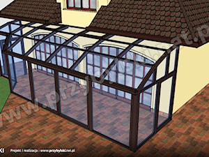 Projekt ogrodu zimowego - zdjęcie od Przybylski Ogrody Zimowe & Konstrukcje aluminiowo-szklane