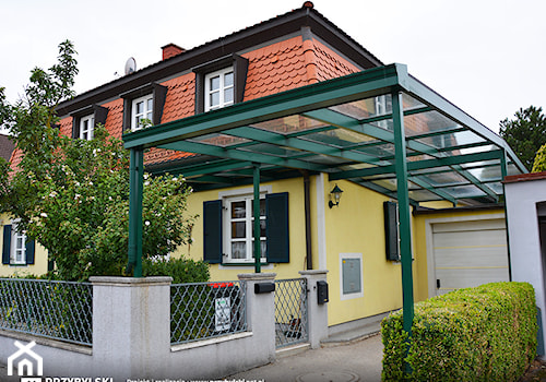 Pergola aluminiowo-szklana - zdjęcie od Przybylski Ogrody Zimowe & Konstrukcje aluminiowo-szklane