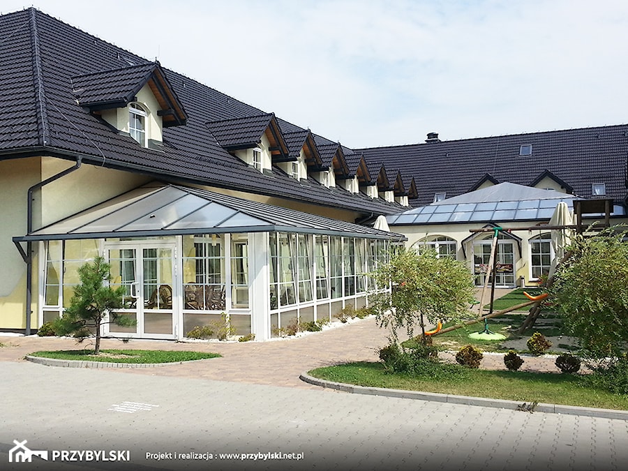 Ogrod zimowy dla hotelu ParkHotel Łysoń - zdjęcie od Przybylski Ogrody Zimowe & Konstrukcje aluminiowo-szklane